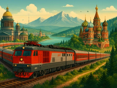 LES MEILLEURS ENDROITS POUR VOYAGER EN RUSSIE | ITINÉRAIRE TRANSSIBERIEN 